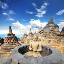 Naklejki Indonesia (Java) - Candi Borobudur