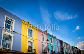 Fototapety portobello road houses