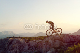 Fototapety Mountainbiker