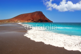 Naklejki Beach Playa de la Tejita in Tenerife
