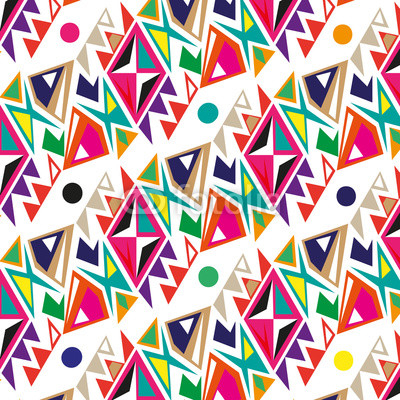 color tribal indian pattern. abstract geometric print. ethnic hipster backdrop. It can be used for wallpaper, web page background, fabric, paper, postcards.