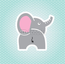 Fototapety elephant design