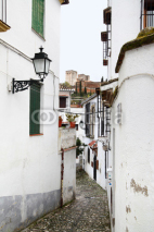 Fototapety Old narrow street