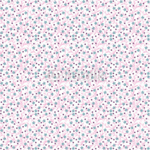 Fototapety Seamless pattern with small flowers