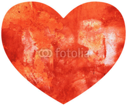 Grungy Valentines Day Love Heart