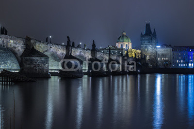 Charles Bridge in Prague - Czech Republic