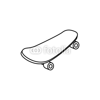 skate board isolated icon vector illustration design