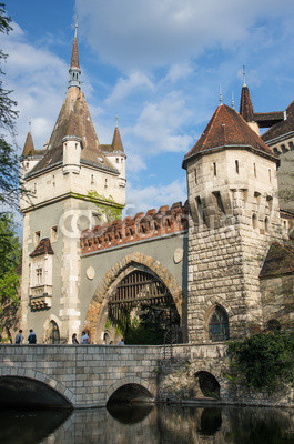 Vajdahunyad Castle in Budapest, Hungary
