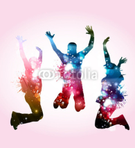 Fototapety Ballerinini con macchie di colore