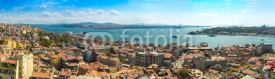 Fototapety Istanbul panoramic view from Galata tower. Turkey