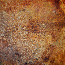 Fototapety strongly rusty metal plate