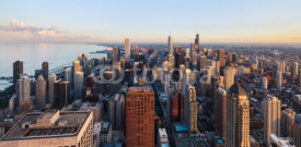 Naklejki Chicago skyline