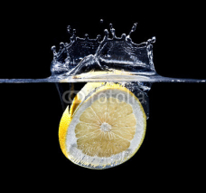 Fototapety grapefruit splash