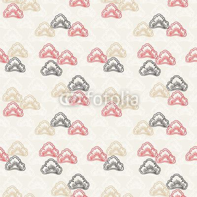 Seamless pattern in traditional japanese style #2