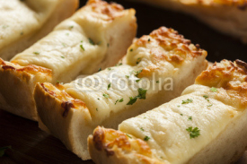 Naklejki Toasted Cheese and Garlic Bread