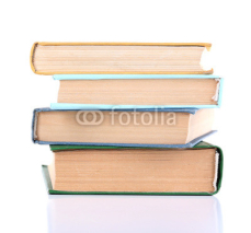 Naklejki Books isolated on white