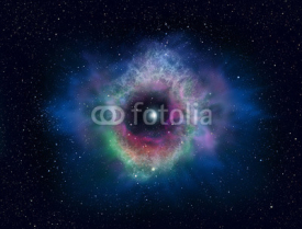 Illustration of a nebula