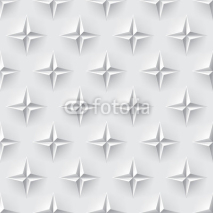 Fototapety White 3d seamless texture
