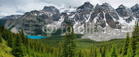 Naklejki Lake Moraine view panorama, Banff national park