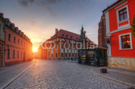 Wrocław zabytkowy Ostrów Tumski