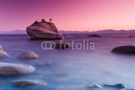 Fototapety Bonsai Rock, Lake Tahoe