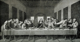 Obrazy i plakaty The Last Supper (Leonardo da Vinci; 1498)