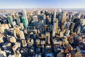 Fototapety view of Manhattan from The Empire State Building, NYC, USA