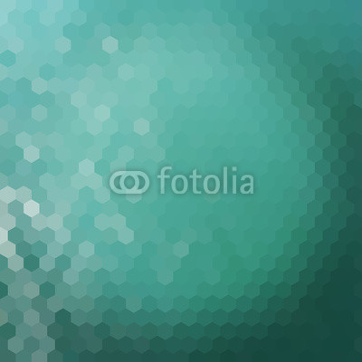 Water hexagon background