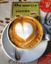 Fototapety Tazza di cappuccino