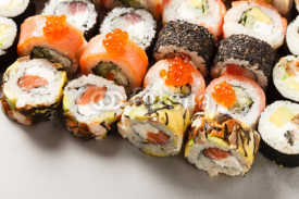 Naklejki sushi set