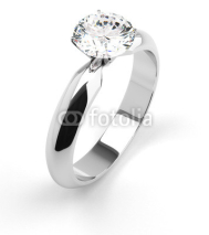 Fototapety Single Diamond Ring
