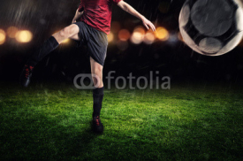 Fototapety Soccer Kick