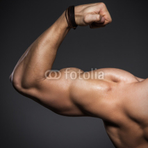 Fototapety Fitness. Muscular hand