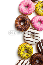 Naklejki various donuts