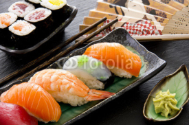 Fototapety sushi und rolls