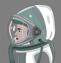Fototapety Female Astronaut