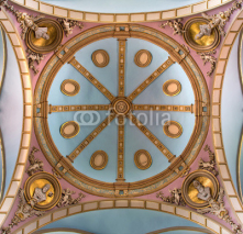 Naklejki Brugge - The Cupola of st. Josefs church (Josefskerk).