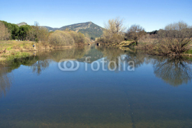 Fototapety Guadiana River as it passes by Luciana, Ciudad Real.