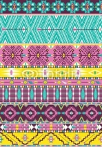 Naklejki Aztec geometric seamless pattern