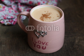 Obrazy i plakaty чай (кофе) с молоком