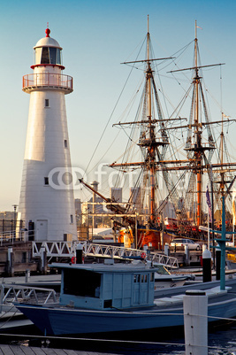 Sydney Harbor with Lighthouse