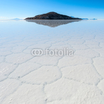 Naklejki Salt lake - Salar de Uyuni in Bolivia