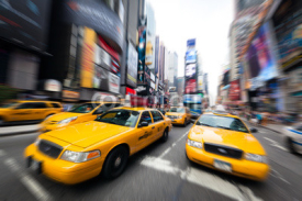 Naklejki New York taxis