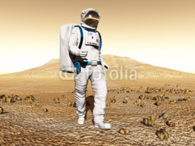 Fototapety Explorador en Marte