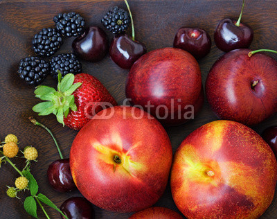 Berries, closeup, harvest