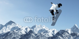 Fototapety Snowboarding sport
