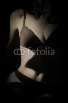 Fototapety Nude art. Erotic nude woman