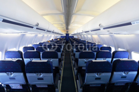 Fototapety Aircraft interior
