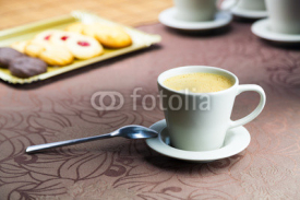 Fototapety Cafe con pastas