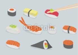 Fototapety sushi